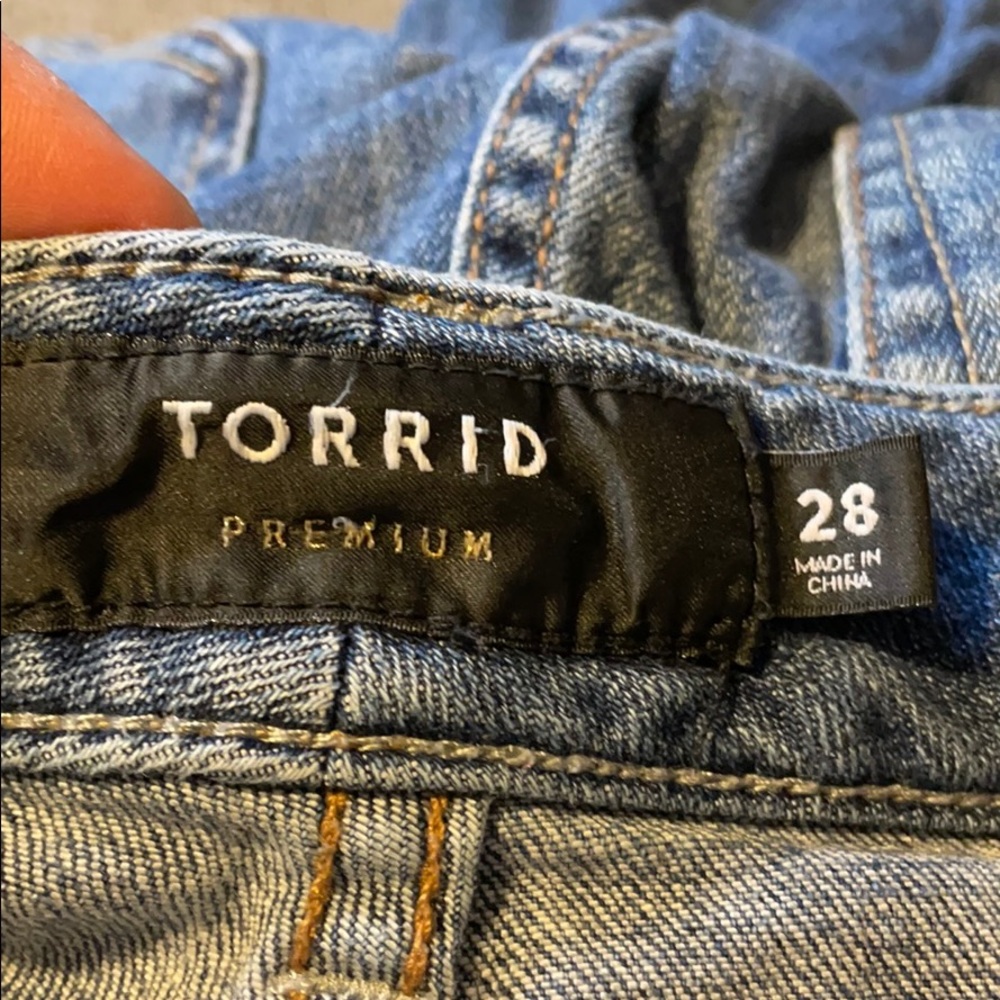 Torrid Premium Distressed/Patchwork Jean - image 4